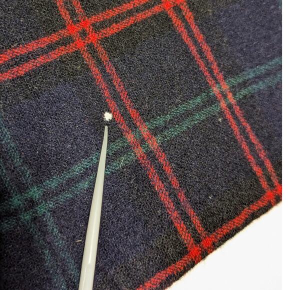 Vintage 70s Pendleton Field Shirt Button Down Plaid Red Blue Green Mens X-Large - Picture 5 of 5